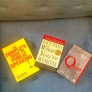 Set 3 Motivational/business‎ books EUC